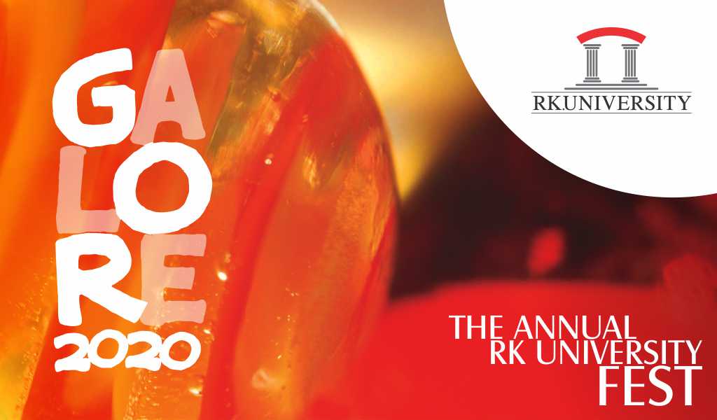 RK University RK University, First Private University in Saurashtra