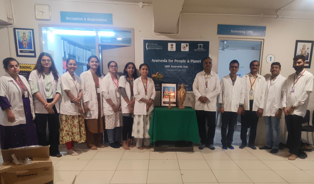 Ayurveda day 2025- Blood donation camp
