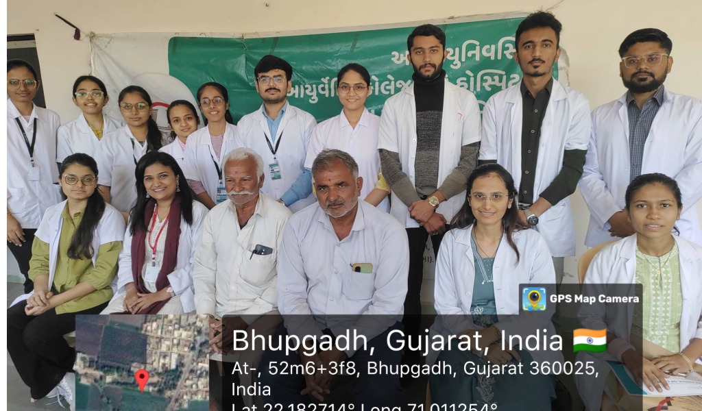 Ayurvedic Health Check-up & Treatment Camp at Bhupagadh